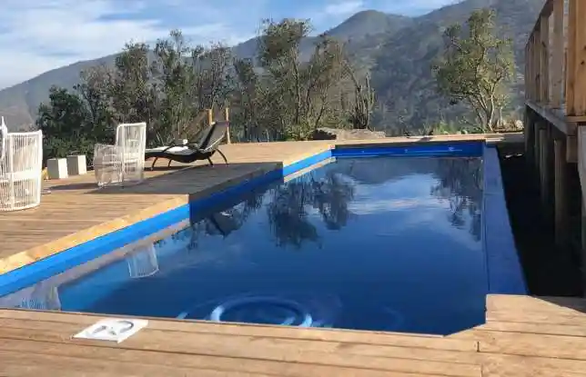 Piscina Base madera